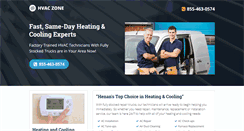 Desktop Screenshot of hvac-zone.com
