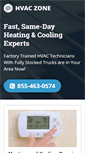 Mobile Screenshot of hvac-zone.com